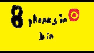 8 Phones in Target bin