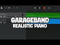 GarageBand realistic piano!