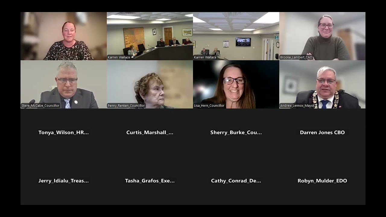 January 12, 2026 Township of Wellington North Council meeting