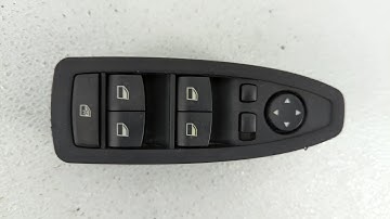 BMW Driver Door Windows Switch / Master switch Not Working . Fix!!!