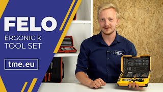 Fast, Strong and Versatile - Felo Ergonic K Ratcheting Screwdriver Set