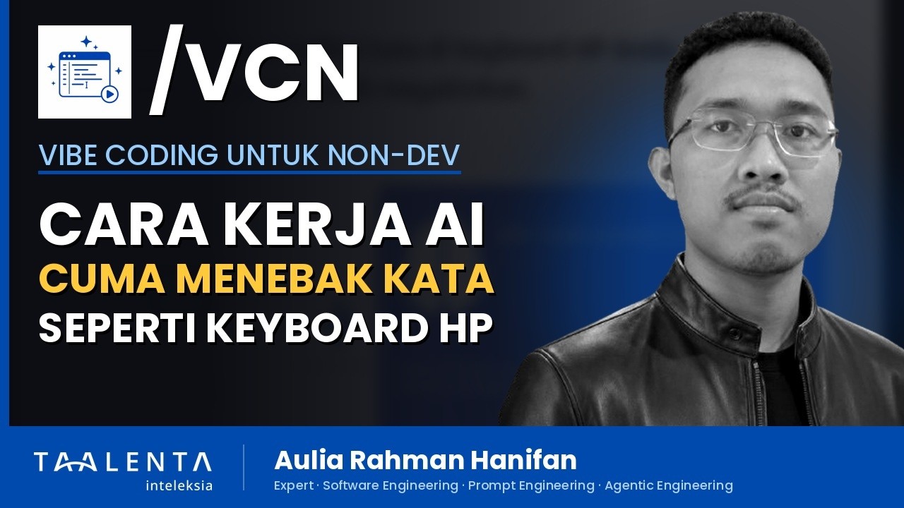 Cara Kerja AI: LLM Cuma Menebak Kata Berikutnya Seperti Keyboard HP