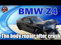 BMW Z4 (G29). The front end repair. Ремонт переда.