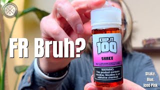 Reviewing Keep It 100 E-Liquid