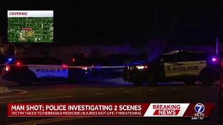 Man hurt after shooting early Saturday