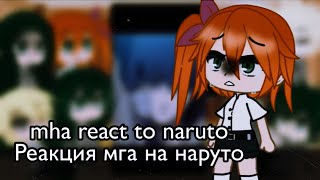 Mha React To Naruto Russ Eng Part 1 By Irene