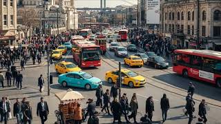 Large City Street Ambience Sound Effect Free Sounds Library