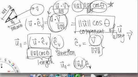 Dot Product & Angle Between Two Vectors | Overview pt 2 | Multivariable Calculus Sci & Eng | Griti