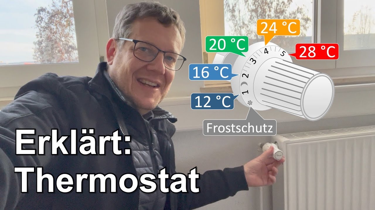 Wie funktioniert ein Heizungsthermostat? - YouTube
