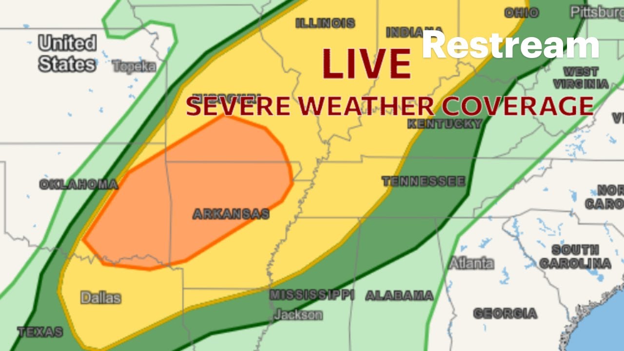 🔴LIVE - Severe Weather Coverage - YouTube