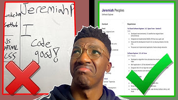 How I Improved My Resume To Land a Tech Job