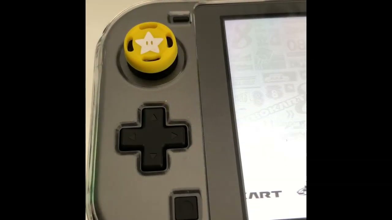 My new ￼ analog grips for switch lite 