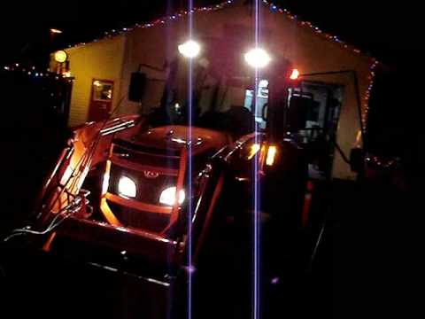 Custom rear Kubota lights - YouTube tractor wiring diagram 