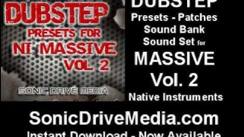 Dubstep Bass Presets Patches Soundbank Soundset Massive Borgore DoctorP Excision Datsik
