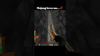 Mojang loves me too much in Minecraft....🥀🥀