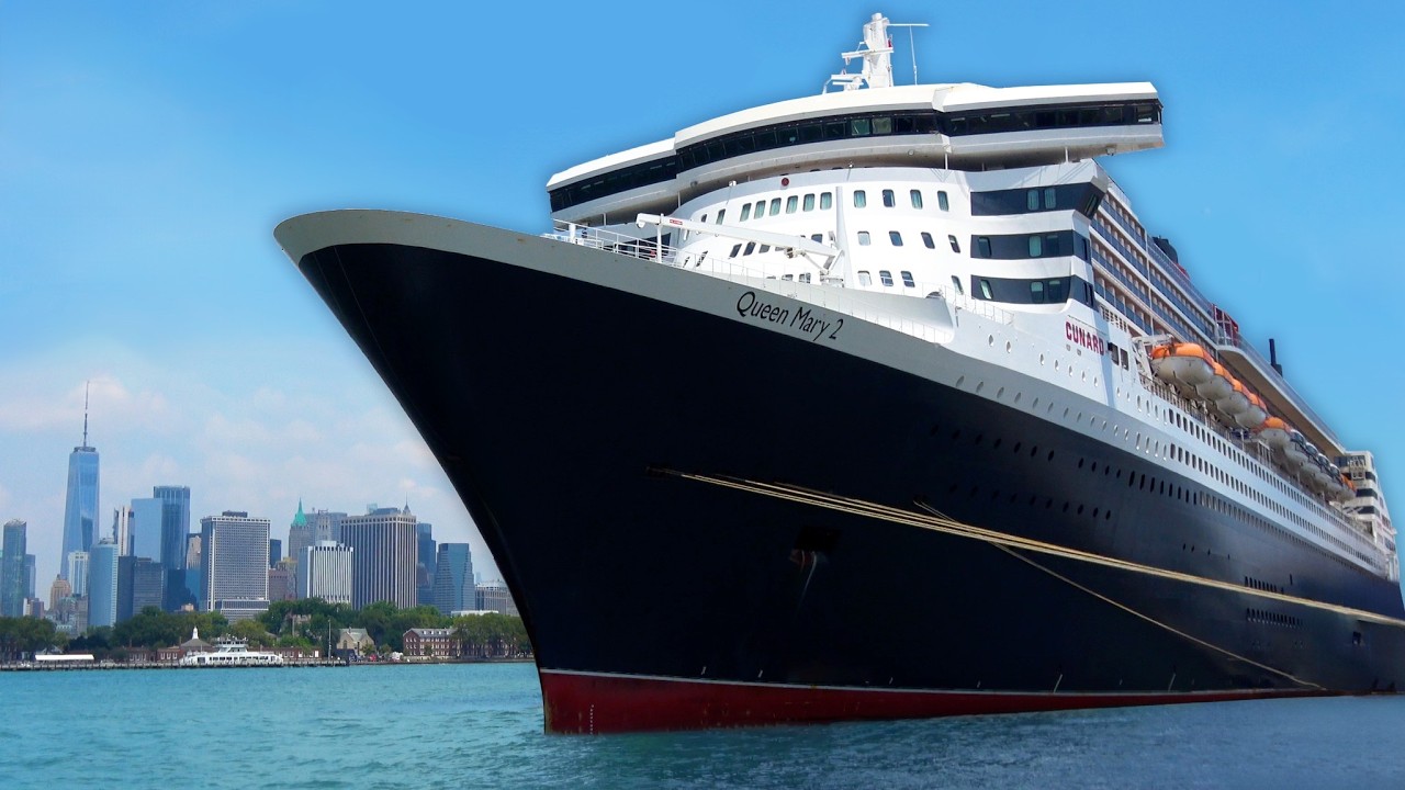 Трансатлантический роскошный круиз: Queen Mary 2 | Нью-Йорк Куда Лондон