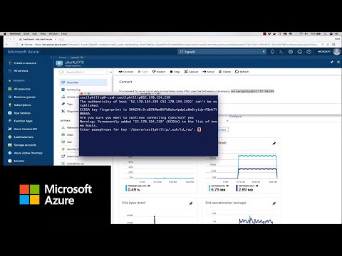 Vídeo: Azure executa Linux?