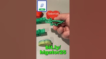 Master the Tinkercad Sketch Tool Make an Alligator Jaws Move in Minutes!