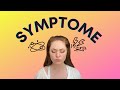 SYMPTOME - bei ME/CFS die ich habe / hatte
