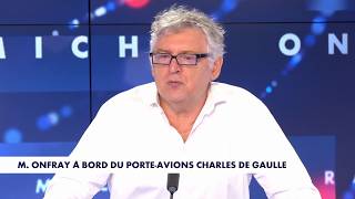 Charles de Gaulle aircraft carrier: 'A fragment of national sovereignty,' says Michel Onfray Charles de Gaulle aircraft carrier: 'A fragment of national sovereignty,' says Michel Onfray