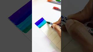 rainbow bookmark😃//doms magic😮#domsindia #art #magic #shorts