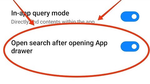 Open Search After Opening App Drawer Setting Kya Hota Hai | App Drawer Search Bar Problem Solve