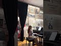 Qara Qarayevin ev muzeyi.Ay Laçın xalq melodiyası Elmira xanımın 8 uşaq pyesi silsiləsinə daxildir.