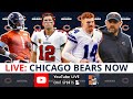 Chicago Bears Rumors, NFL News, Justin Fields, Tom Brady, Marquise Goodwin, Andy Dalton | LIVE