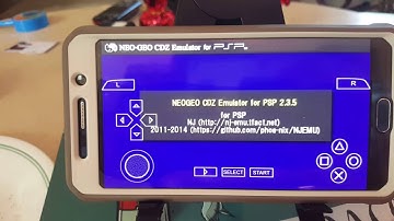 Booting the Neo Geo CD bios using android  ppsspp emulator