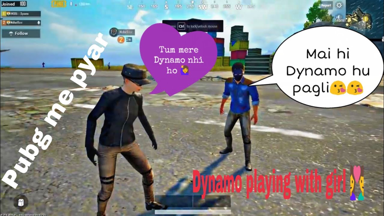 Dynamo playing with his girlfriend |Dynamo gaming | Dynamo playing with random players