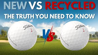 NEW OR RECYCLED GOLF BALL ? REAL WORLD EXPERIENCE  PRO V1 VS PRO V1 BEST GOLF BALL IN 2026