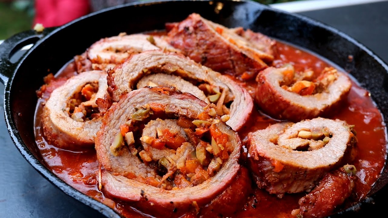 Spanischer Iberico Rollbraten