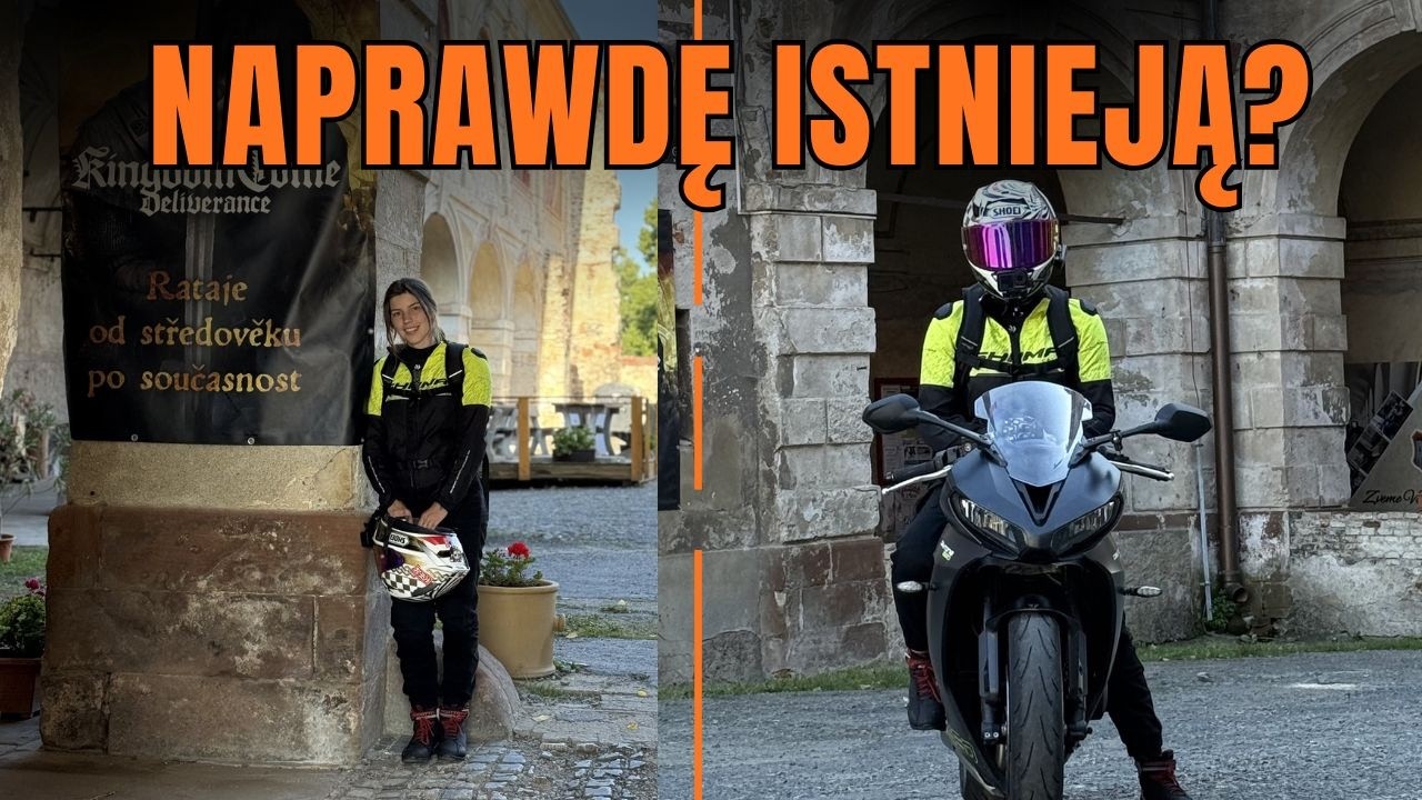 Czechy motocyklem | zwiedzam miejscówki z gry KINGDOM COME DELIVERANCE 