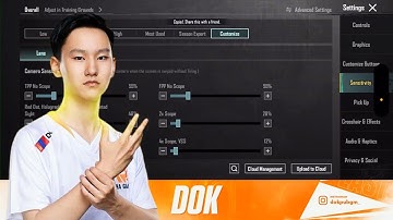 🔥 APG DOK Sensitivity Settings Update 4.0 | PMWC MVP Latest BGMI PUBG Setup