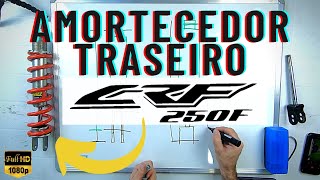 🛠 Dica de preparação para amortecedor traseiro CRF 250f e 230 ‼️