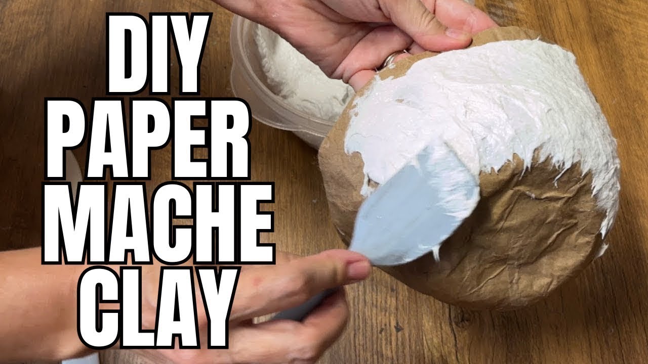 Homemade Paper Mache Clay!