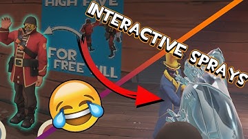 TF2: Interactive Sprays by PORO