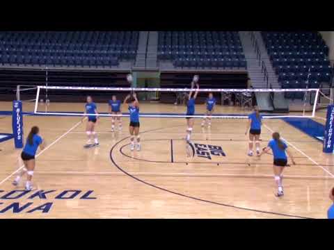 видео: Pass-Set-Tip Drill