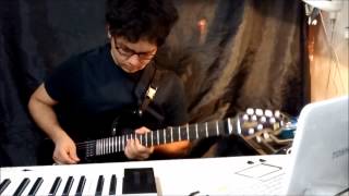 Video thumbnail of "Eric Clapton - One Day Guitar Solo by Eric Vera"