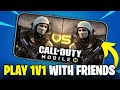 How To Play 1V1 In COD Mobile | Play 1V1 With Friends In Call Of Duty Mobile