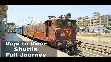 59040 Vapi to Virar Shuttle Full Journey Video