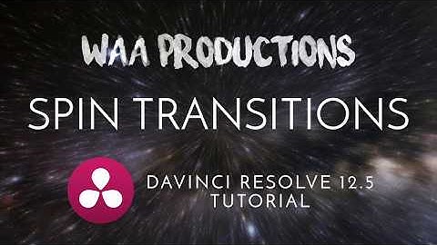 Tutorial: Spin Transitions Davinci Resolve 12.5 & 14 [TaylorCutFilms, Matt Komo, Sam Kolder Style]
