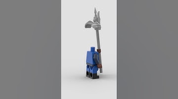 Heroes Might and Magic 3 - Halberd - How to build minifigure