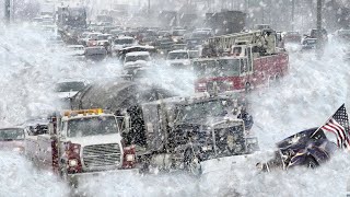 Live 🔴 Arizona is in danger ! Climate disaster in flagstaff ! terrible photos of snowy mayhem