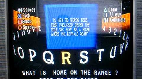 Playstation Jeopardy! Run Game 17 Part 2