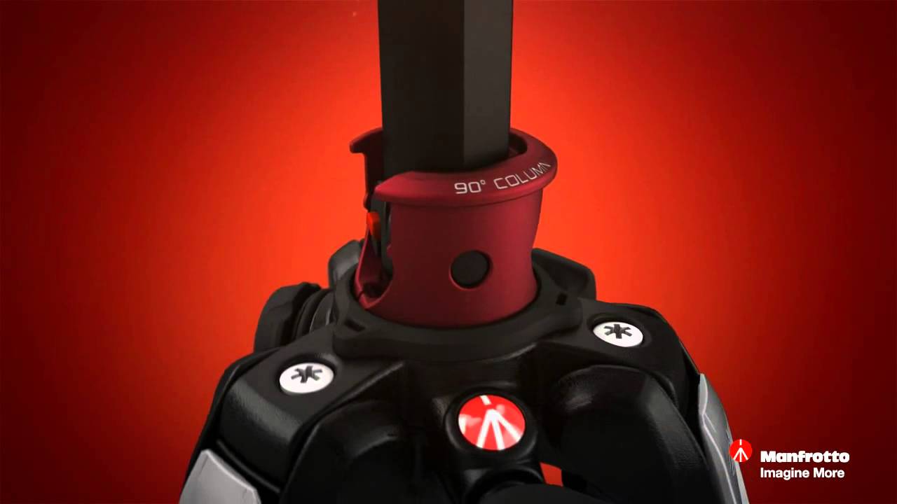 【Manfrotto】190 Carbon Fibre 4 section Tripod, With Horizontal Column MT190CXPRO4