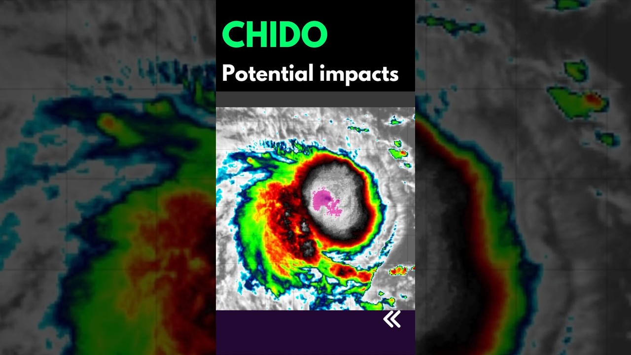 Cyclone Threat as Chido Forms... #weather #mauritius #tropical #cyclone #news