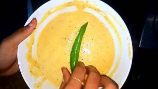 మిరపకాయ బజ్జీలు కేవలం పది నిమిషాల్లో వండడం ఎలా/ mirapakaya bajjilu/green chilli bajji