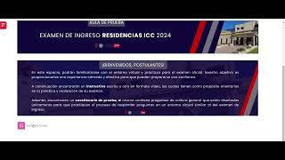 Tutorial Examen de ingreso Residencias ICC