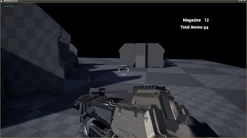 UE4 Weapon system demonstration